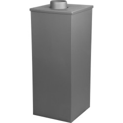 Печь-камин Strend Pro Thalia Uno Glass Lite (Grey) Thumb