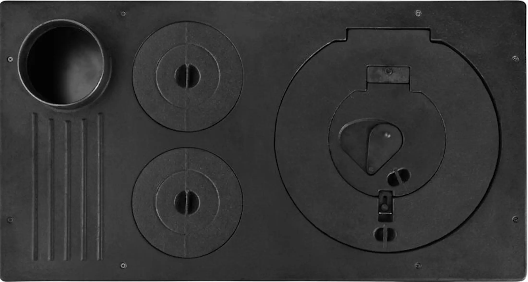 Печь Strend Pro 304 Tuglali Kuzine Ceramic Left (Black) - 5