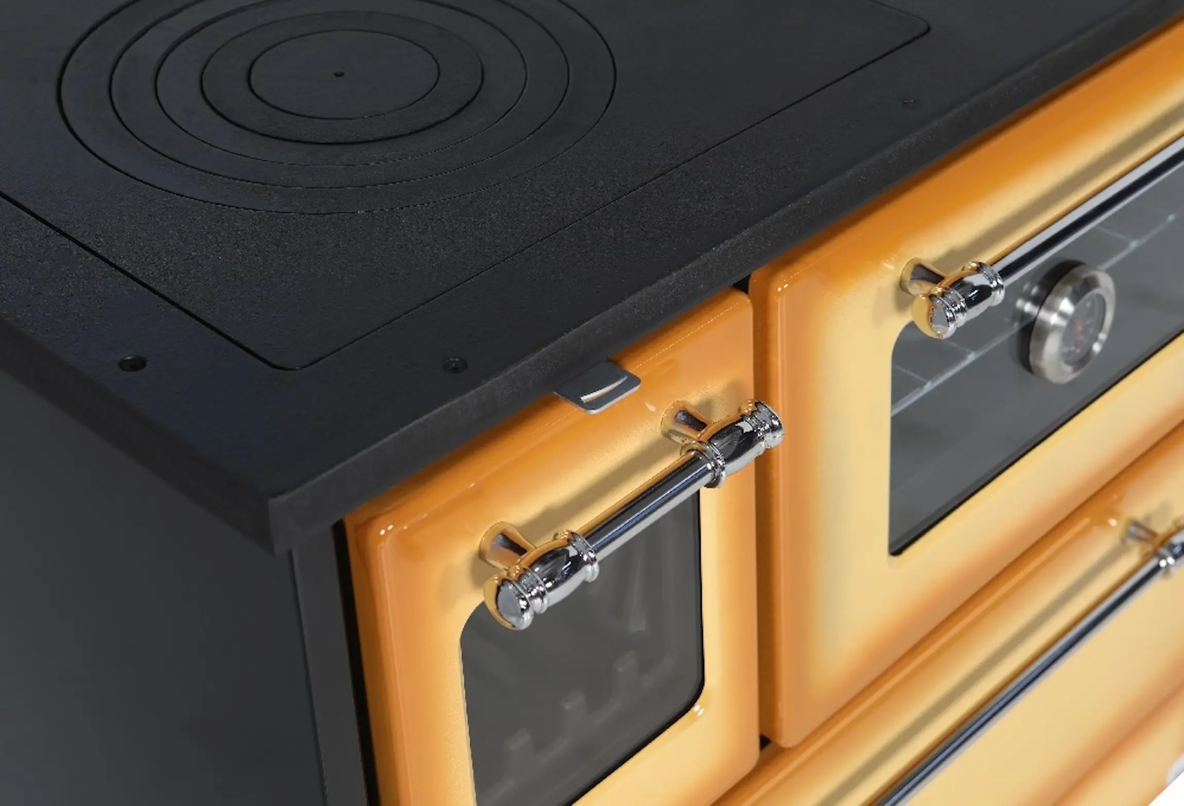 Печь Strend Pro 701-G Omega Kuzine Left (Cappuccino/Black) - 5