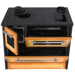 Печь Strend Pro 701-G Omega Kuzine Right (Cappuccino/Black) Thumb