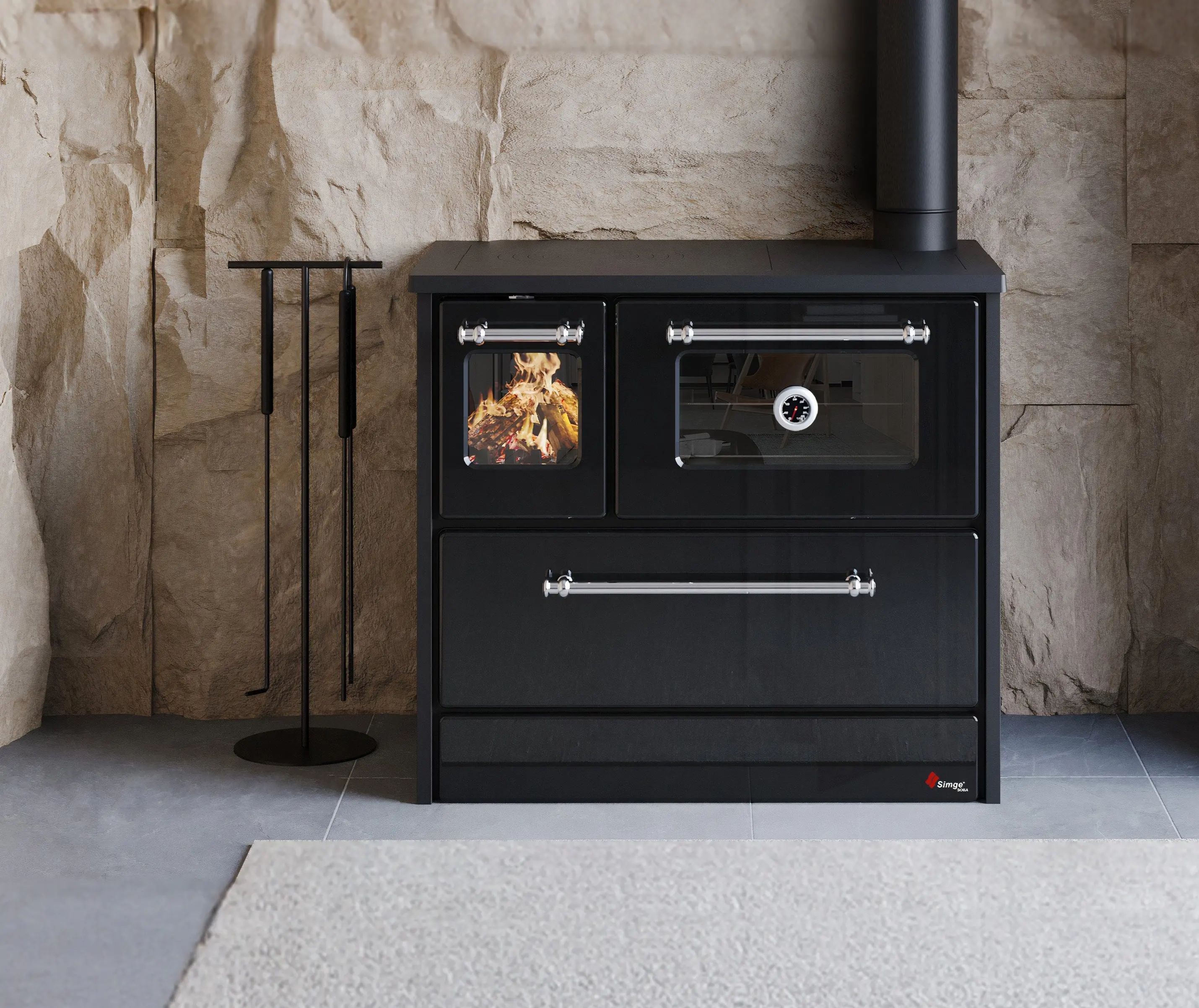 Soba Strend Pro Omega Kuzine 701-G Right (Black) - 5