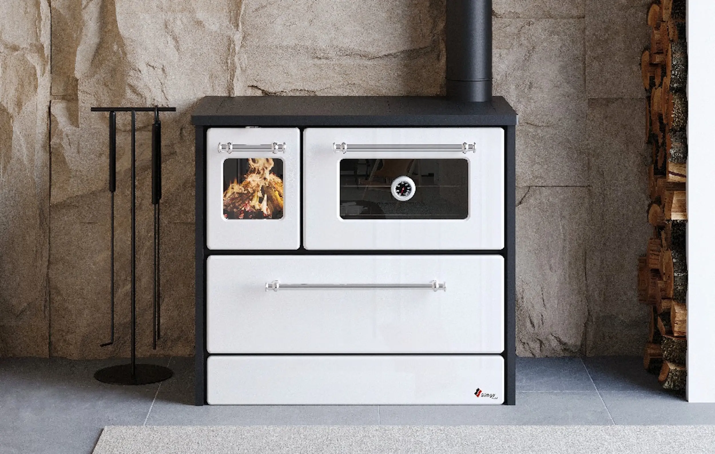 Soba Strend Pro Omega Kuzine 701-G Right (White/Black) - 5