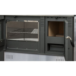 Печь Strend Pro Panonia Left (Grey/Inox) Thumb