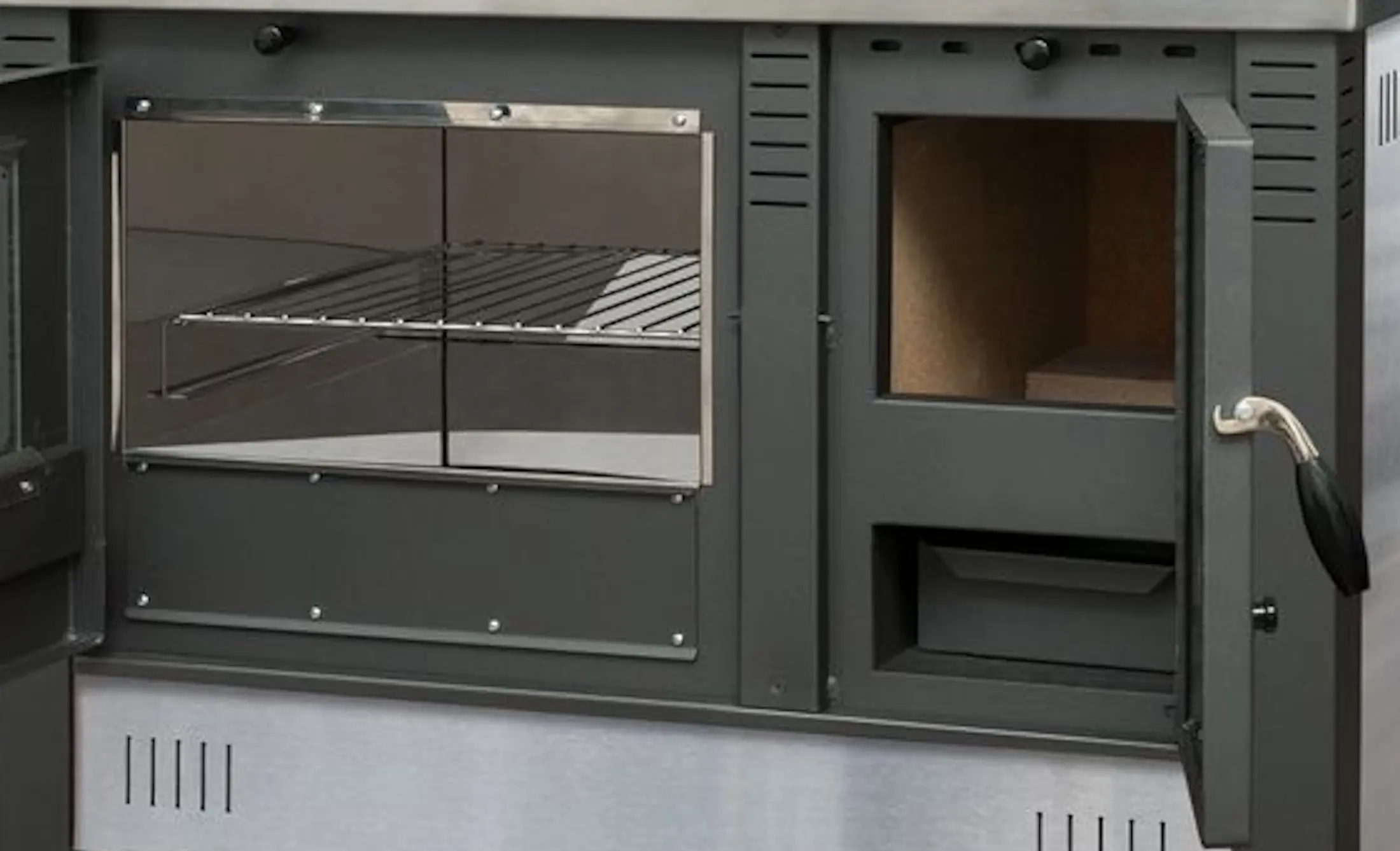 Печь Strend Pro Panonia Left (Grey/Inox) - 3