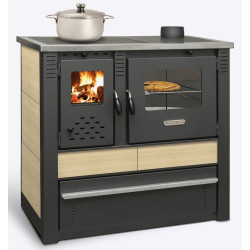 Soba Strend Pro Stove Pro Panonia Right (Beige/Grey) Thumb