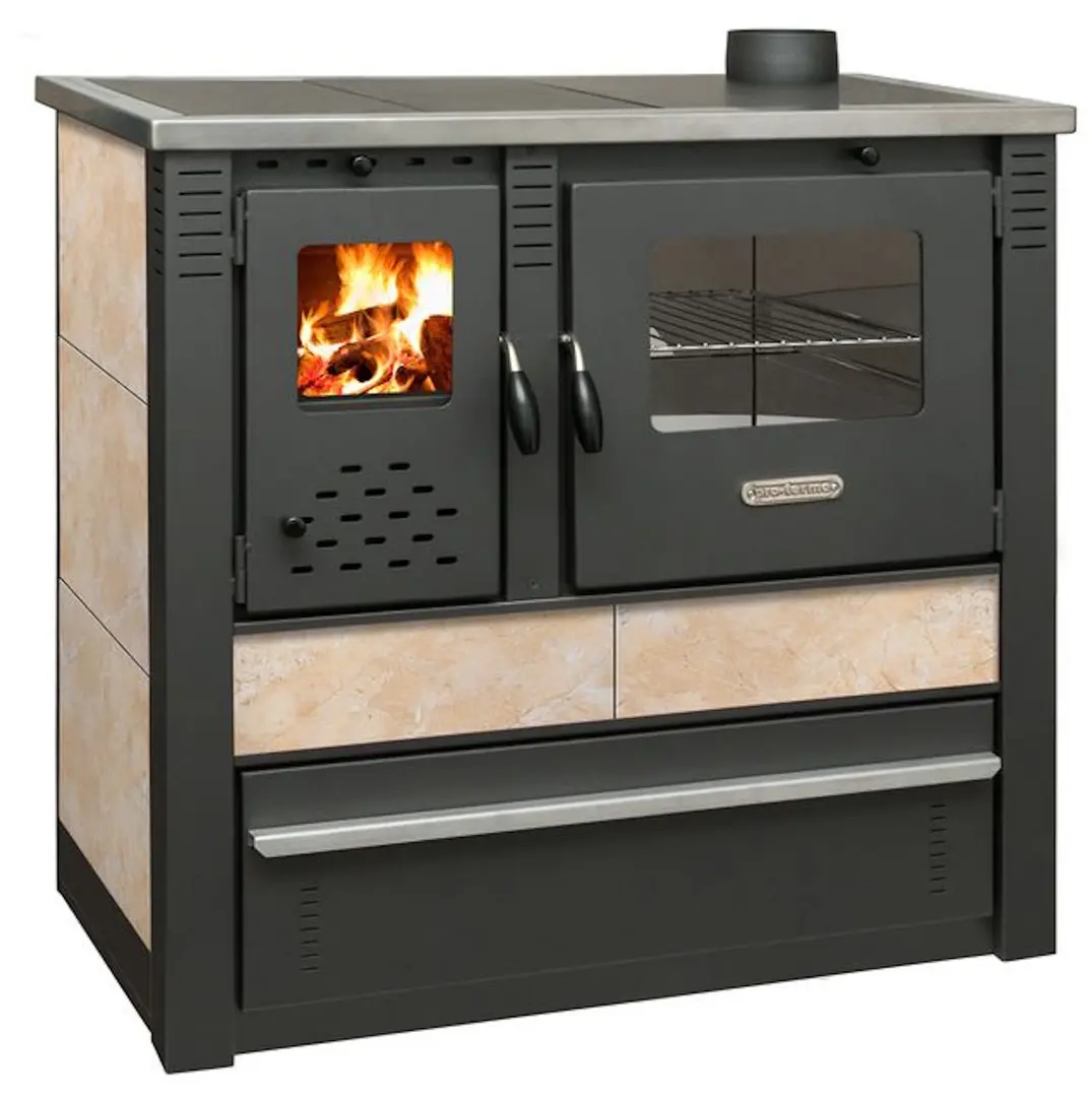 Soba Strend Pro Stove Pro Panonia Right (Beige/Grey)
