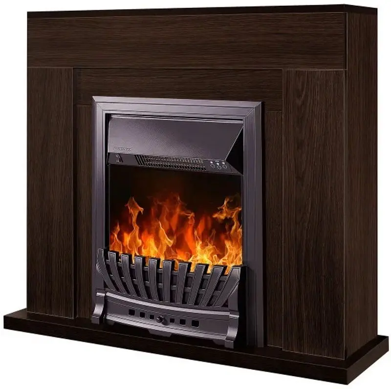 Semineu Agnessa cu focar Pluton (Mahogany)