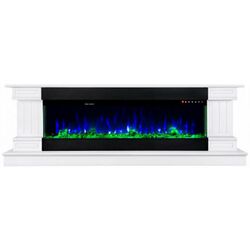 Semineu Arizona Mini cu focar Dalas (White) Thumb