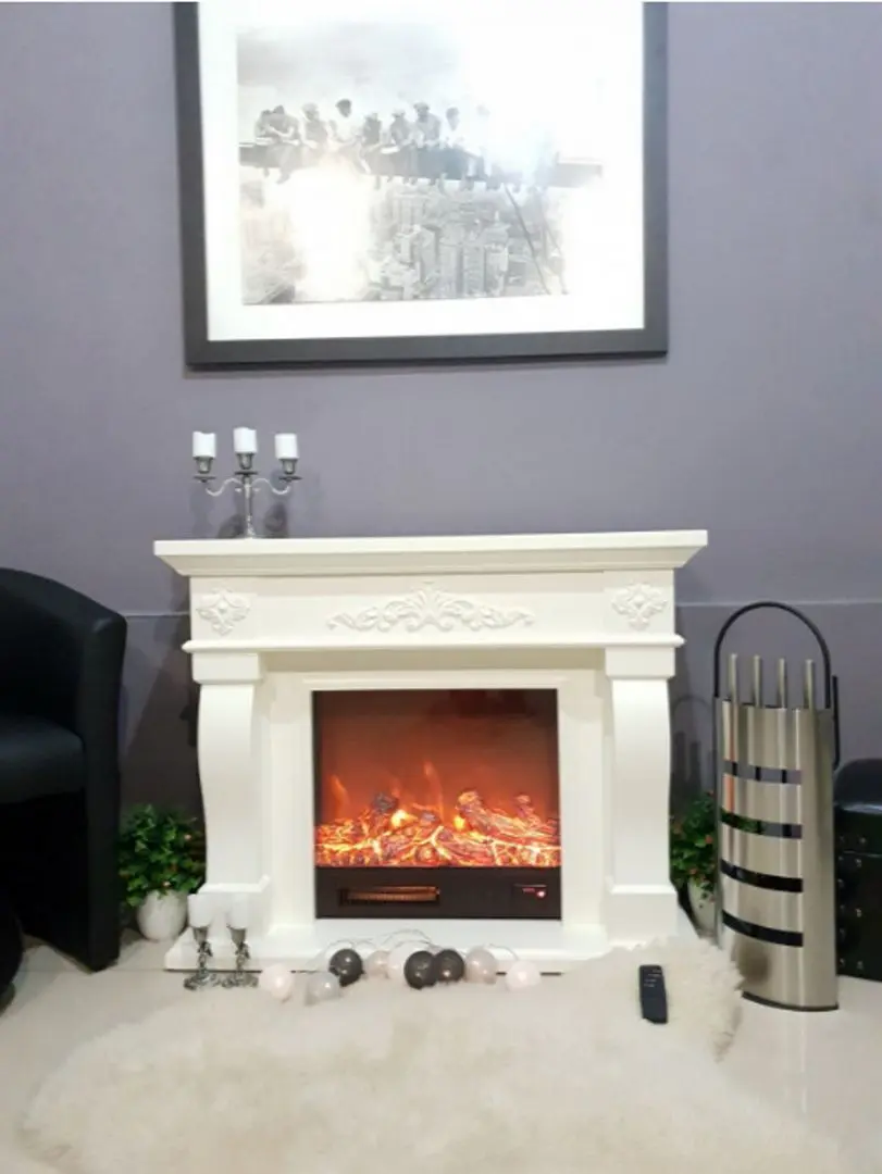 Semineu Art Flame Premium Torino Mini 324SS (White)