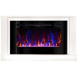 Каминокомплект Bernard Mini с очагом Adeli (White) Thumb