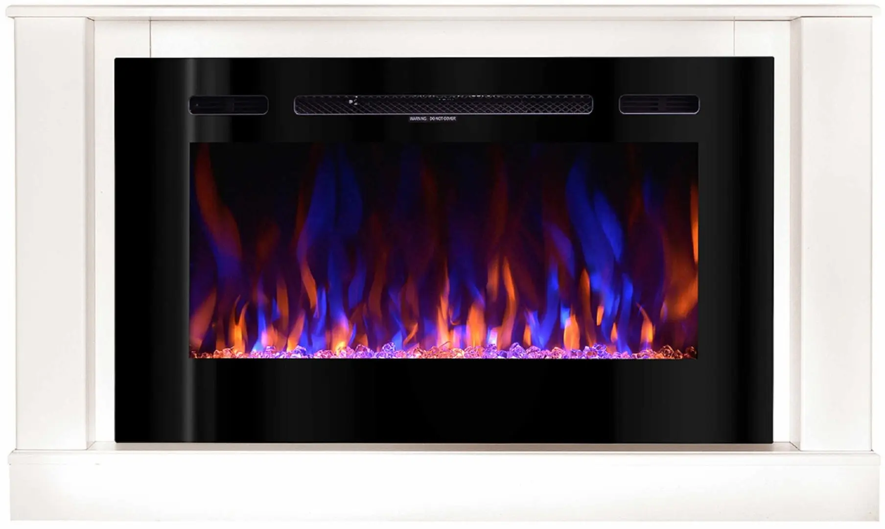 Каминокомплект Bernard Mini с очагом Adeli (White)