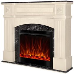 Semineu Josefina Maxi cu focar Colorado (Ivory)