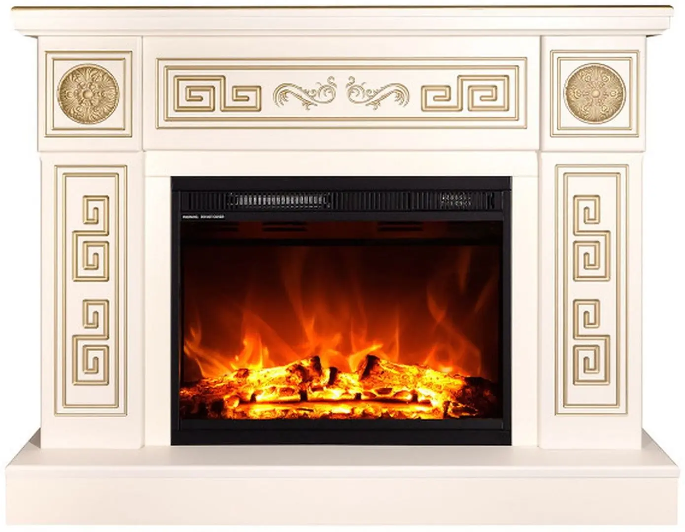 Каминокомплект Latifa с очагом Lorance (Ivory)