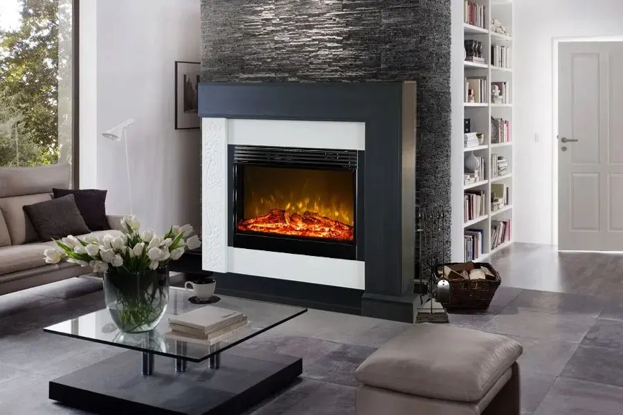 Semineu Neon cu focar Mirabela (Black/White)