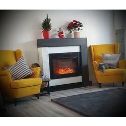 Semineu Neon cu focar Mirabela (Black/White) Thumb