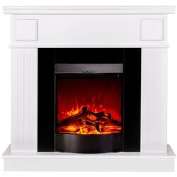 Semineu Art Flame Oscar cu focar Corsica (White) Thumb