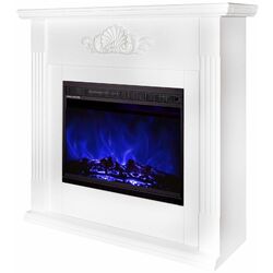 Semineu Sofia cu focar Lorance (White) Thumb