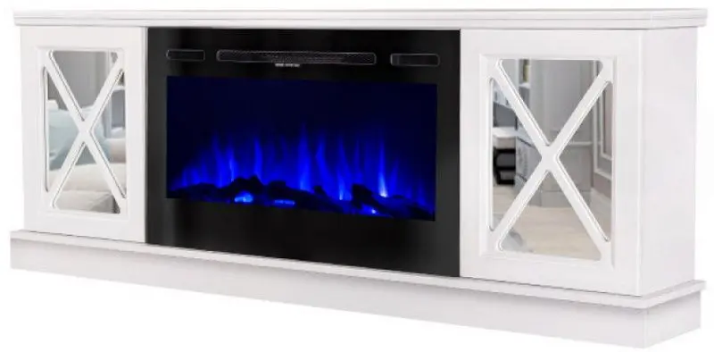 Semineu Sorento cu focar Adeli (White)