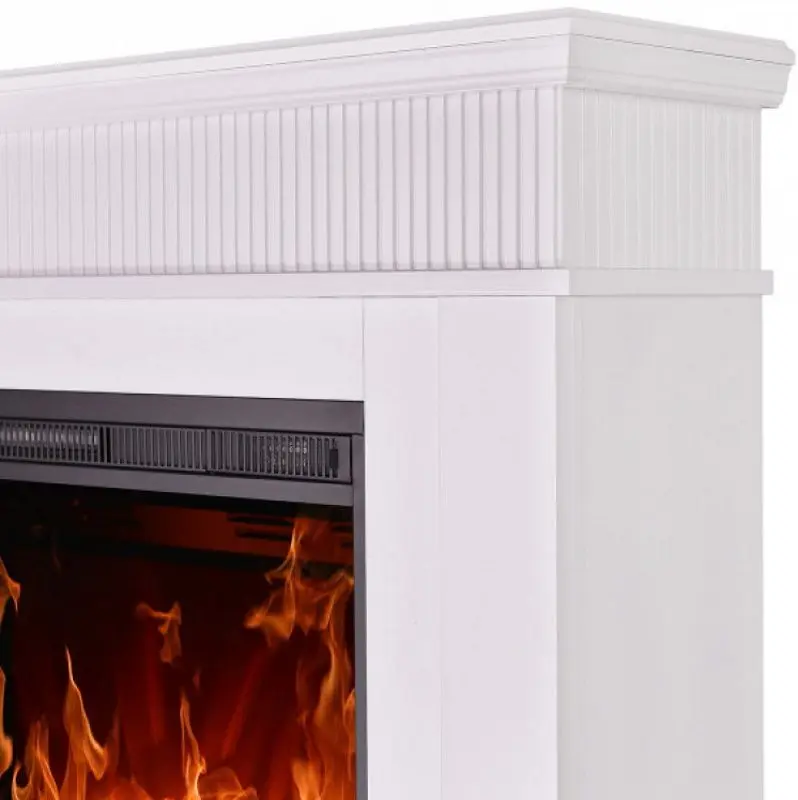 Semineu Ideal cu focar Lorance (White)