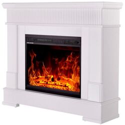 Semineu Ideal cu focar Lorance (White)