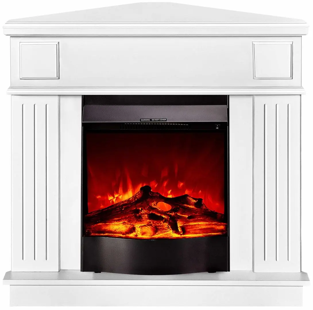 Semineu de colt Marina cu focar Corsica (White)