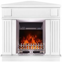 Semineu de colt Marina cu focar Galileo Silver (White) Thumb