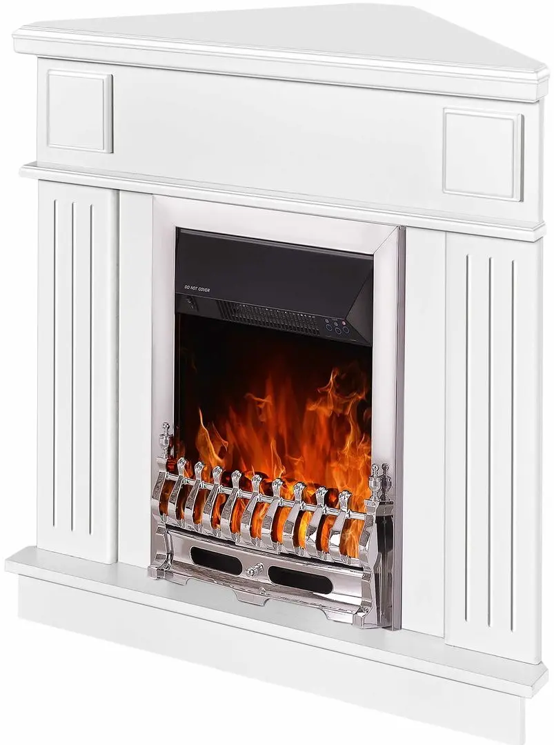 Semineu de colt Marina cu focar Galileo Silver (White)