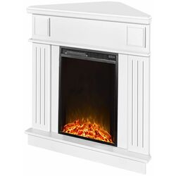 Semineu de colt Marina cu focar Miriam (White)