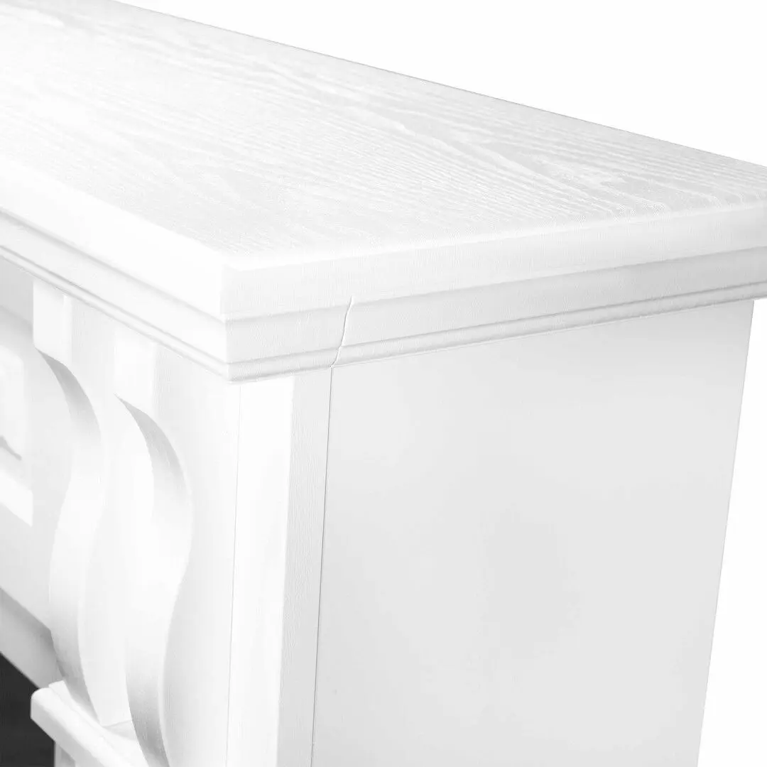 Semineu Verona Mini cu focar Mars (White)