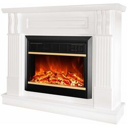 Semineu Verona Mini cu focar Mars (White)