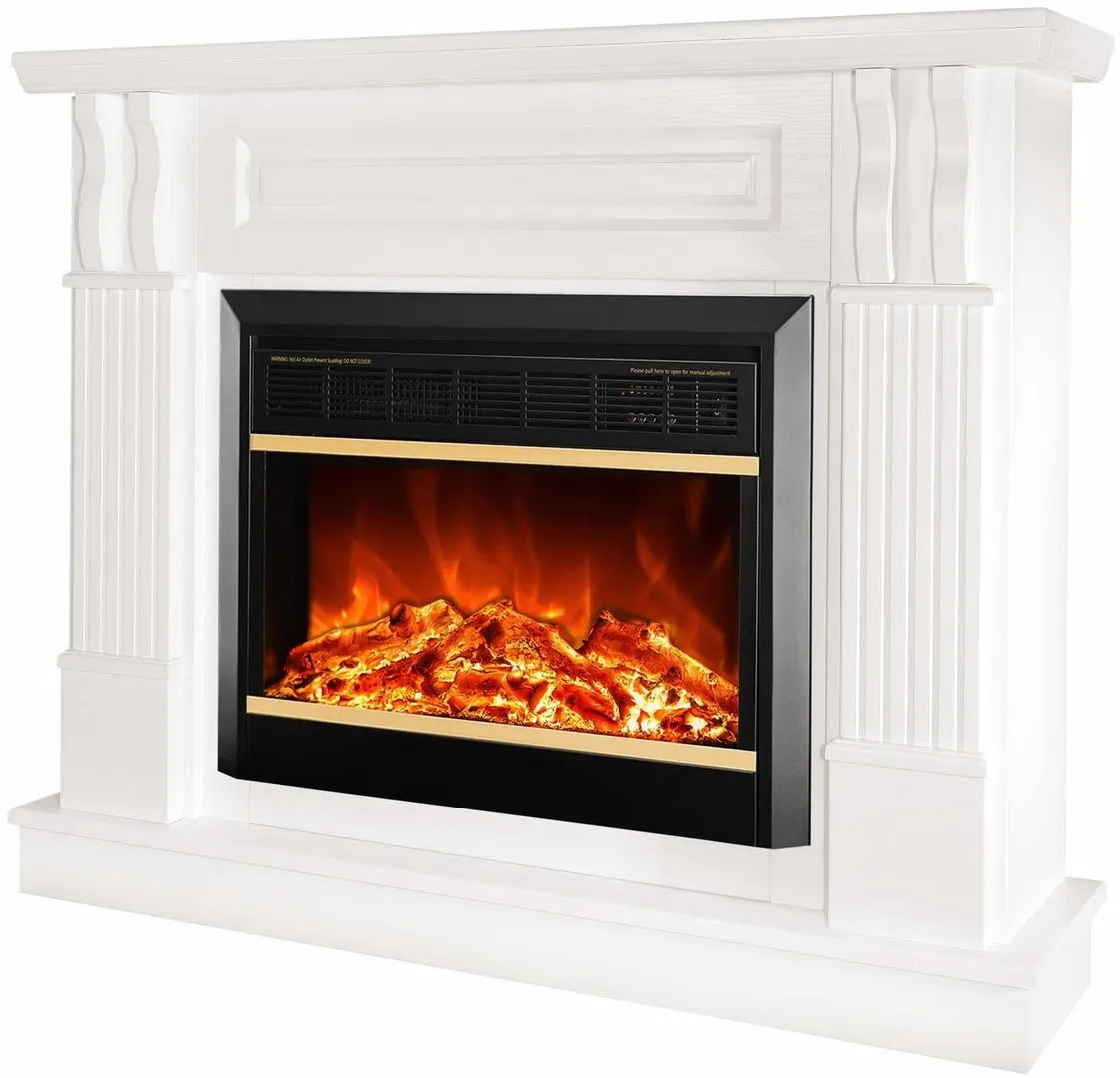 Semineu Verona Mini cu focar Mars (White)