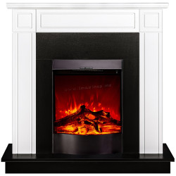 Каминокомплект Art Flame Adam & Corsica (White)