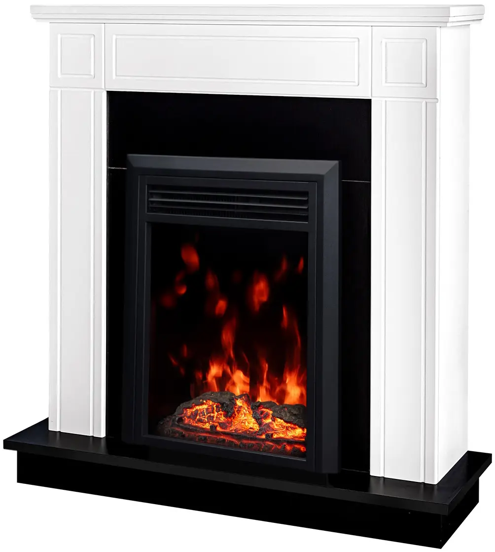 Semineu Art Flame Adam & Cris (White) - 2