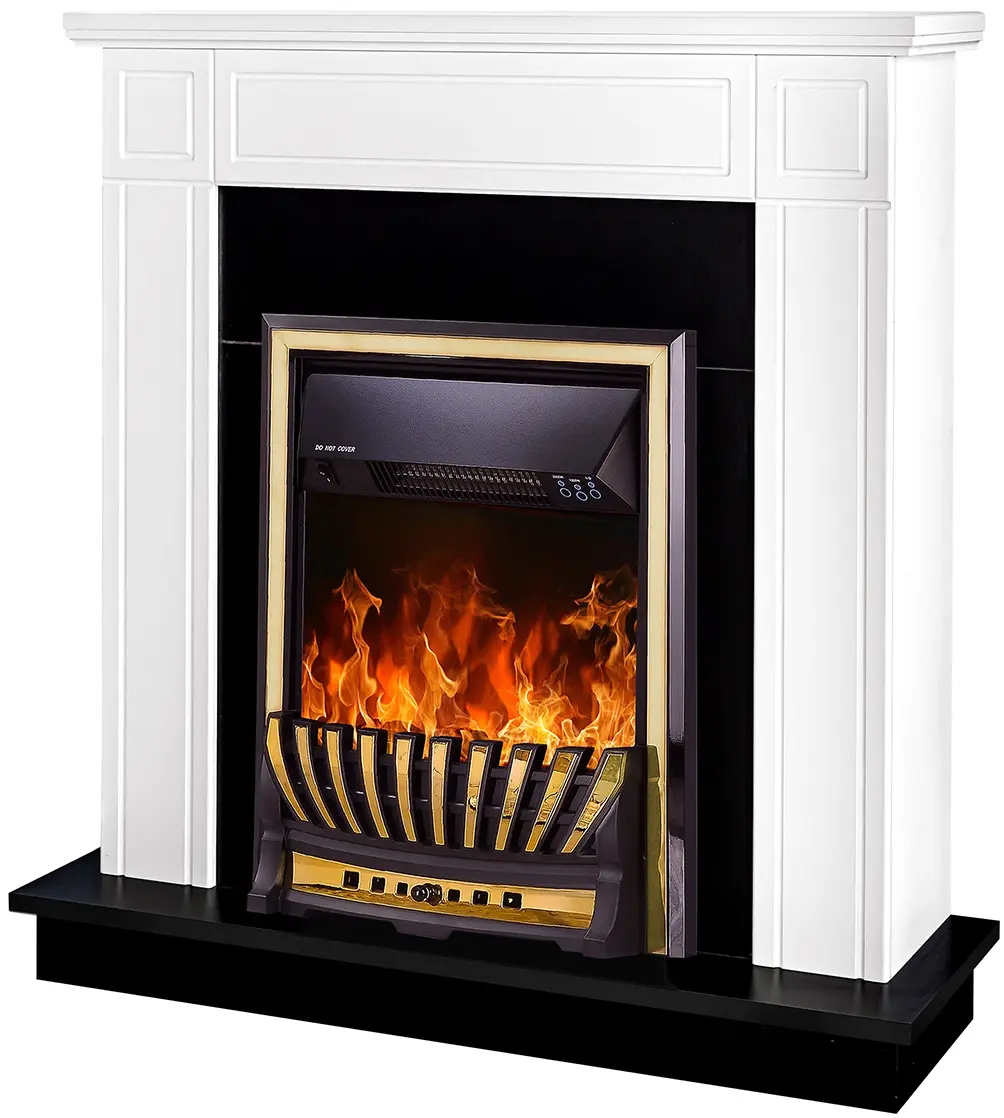 Semineu Art Flame Adam & Meridian (White) - 2