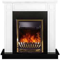 Semineu Art Flame Adam & Meridian (White)