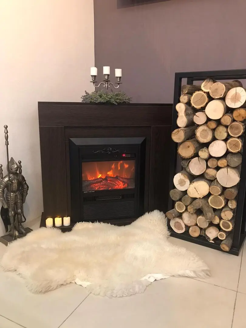 Semineu Art Flame Agnes & Cristina (Wenge)