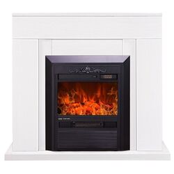 Semineu Art Flame Agnes & Cristina (White)