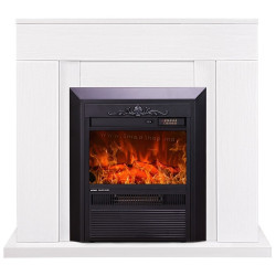Semineu Art Flame Agnes & Cristina (White)