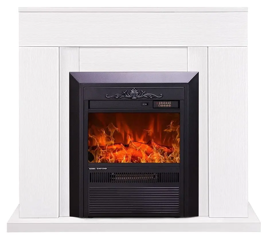 Semineu Art Flame Agnes & Cristina (White)