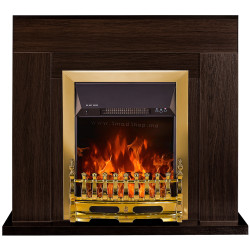 Semineu Art Flame Agnes & Galileo Gold (Wenge)