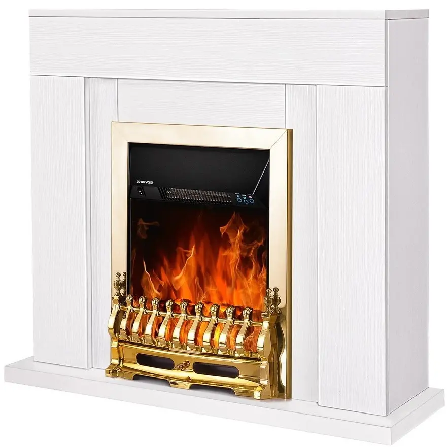 Semineu Art Flame Agnes & Galileo Gold (White)