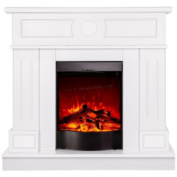 Каминокомплект Art Flame Ambasador & Corsica (White)