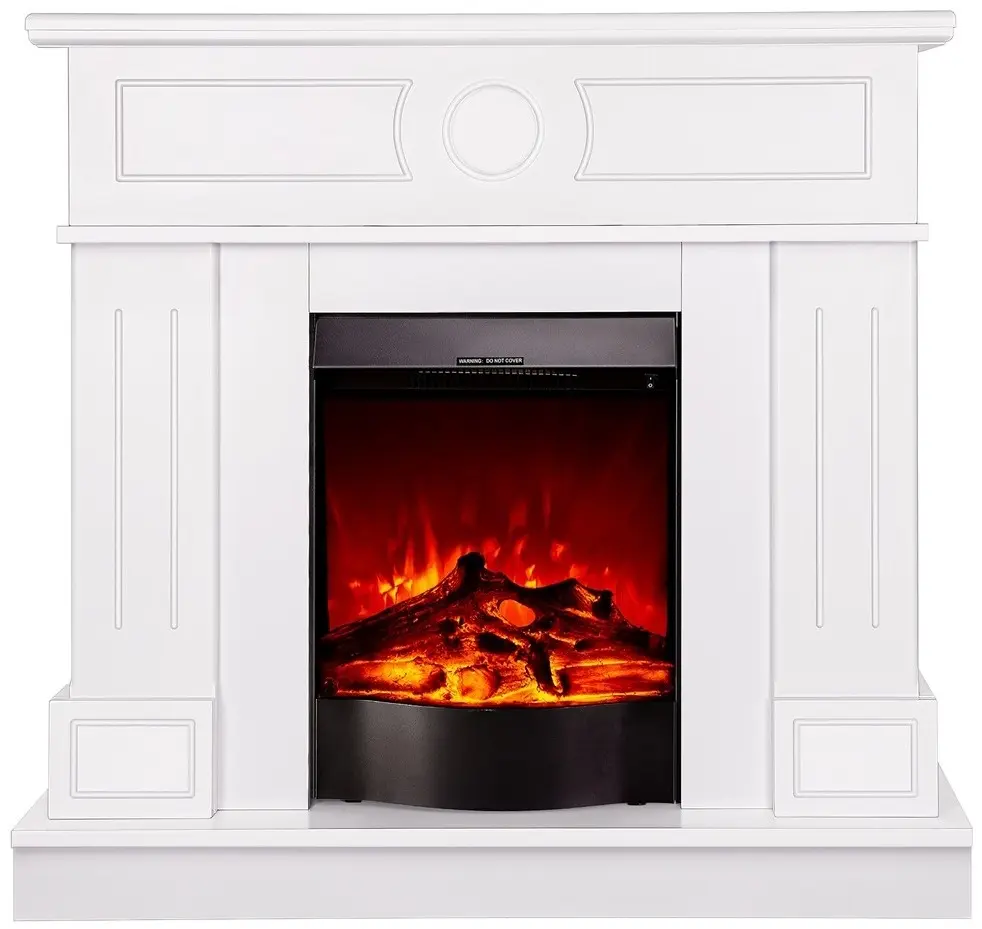 Каминокомплект Art Flame Ambasador & Corsica (White)