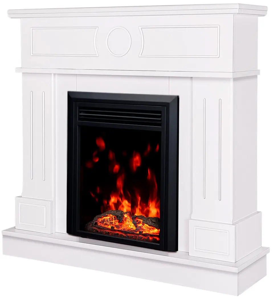 Semineu Art Flame Ambasador & Cris (White) - 2