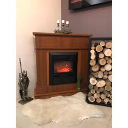 Semineu Art Flame Ambasador & Cristina (Dark Walnut) Thumb