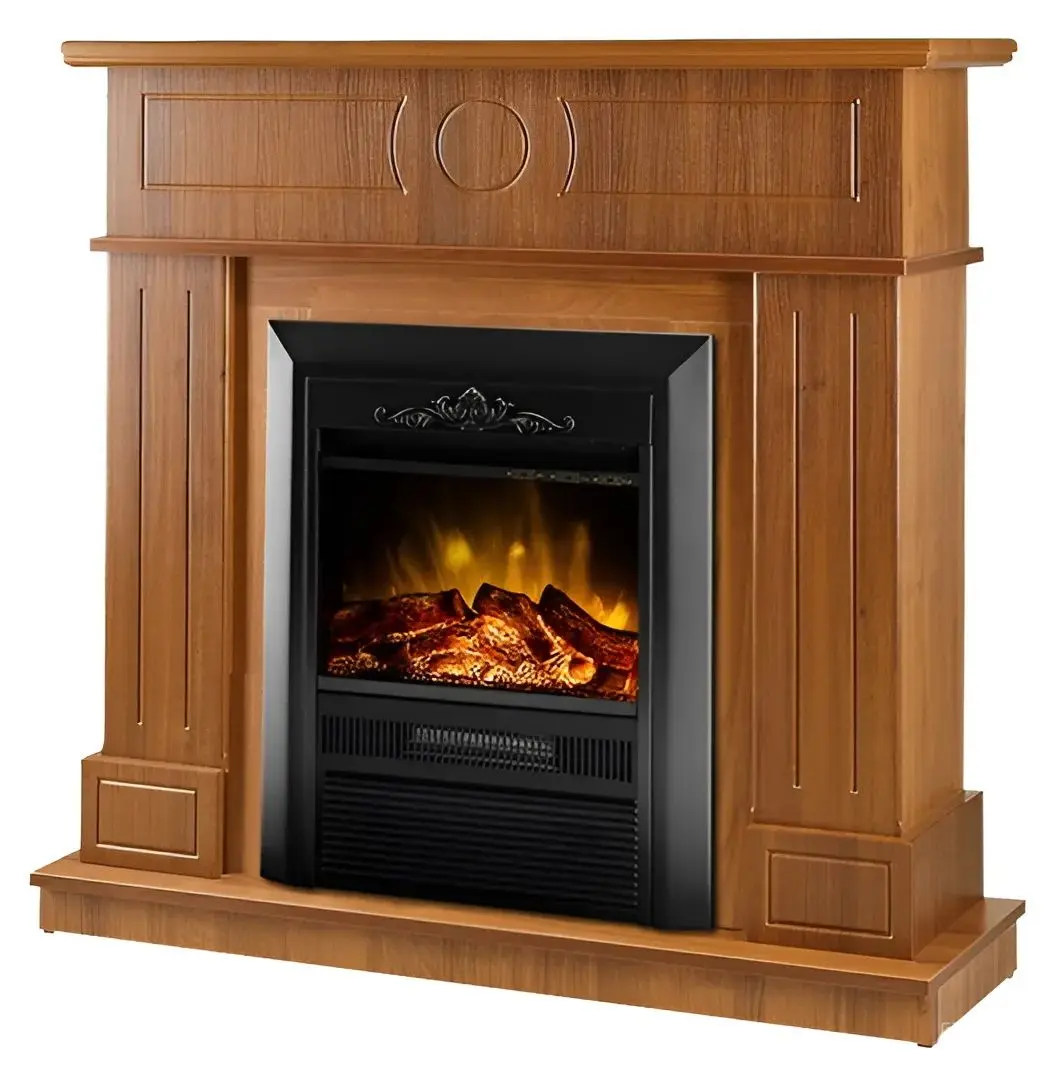 Semineu Art Flame Ambasador & Cristina (Dark Walnut)