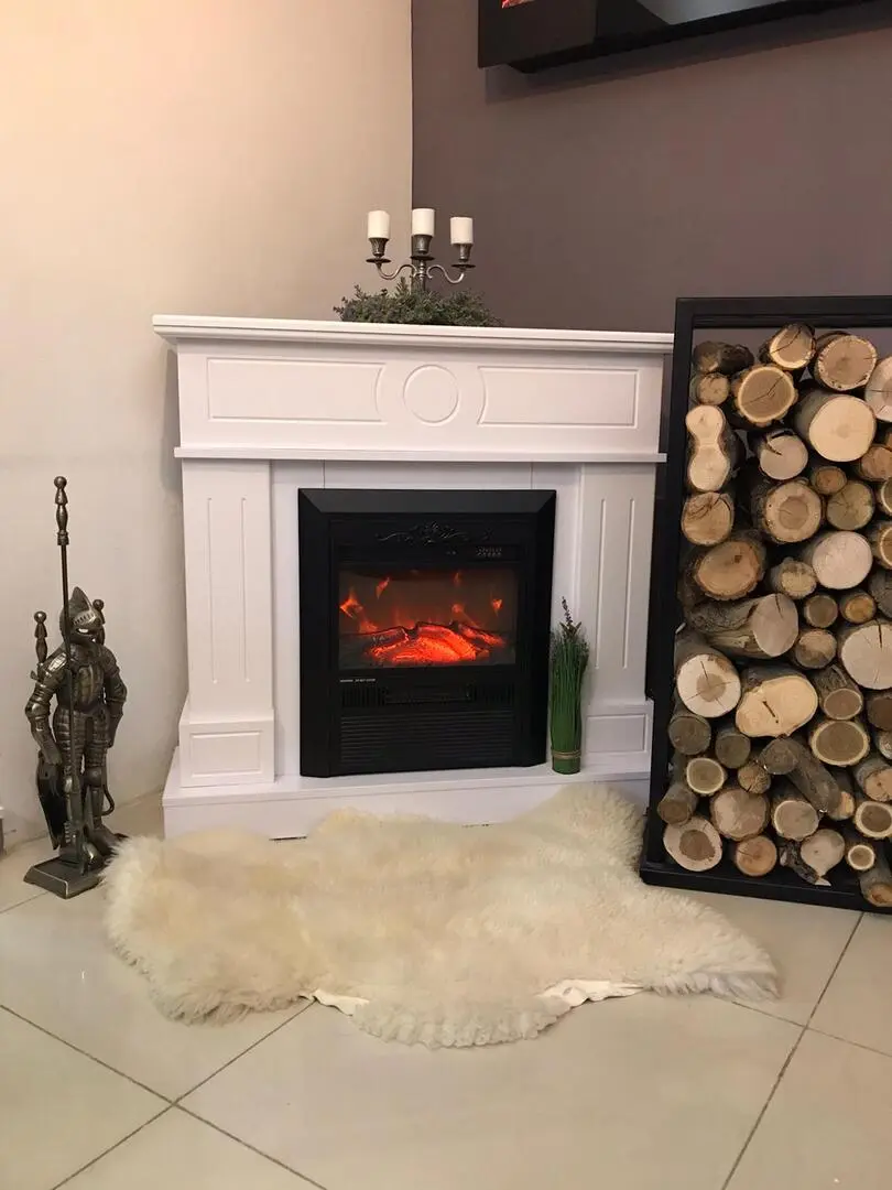 Semineu Art Flame Ambasador & Cristina (White)