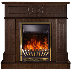 Каминокомплект Art Flame Ambasador & Meridian (Wenge)