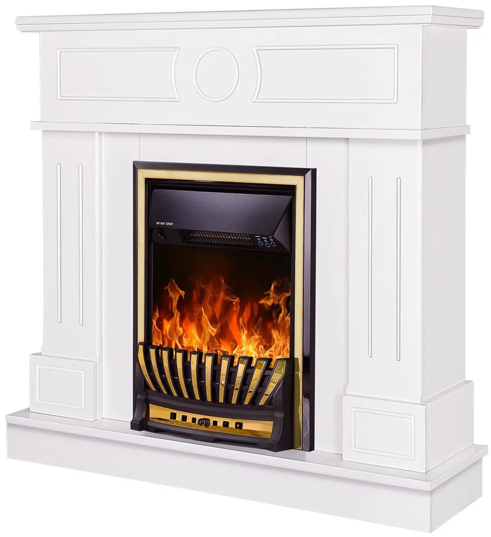 Semineu Art Flame Ambasador & Meridian (White) - 2