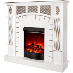 Каминокомплект Art Flame Amsterdam & Corsica (White) Thumb